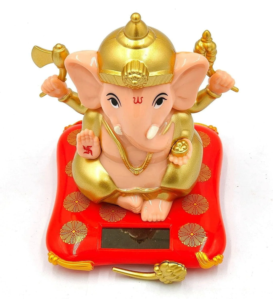 Ganpati Ji with Moving Hands & Solar panel – IshopNow